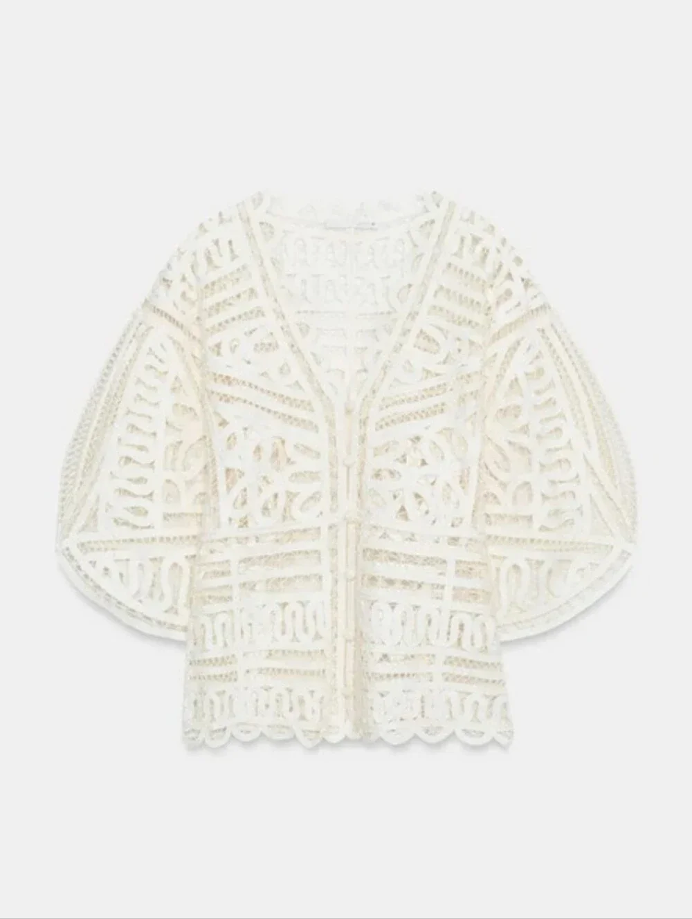 ZARA CROCHET TOP NWT Size M